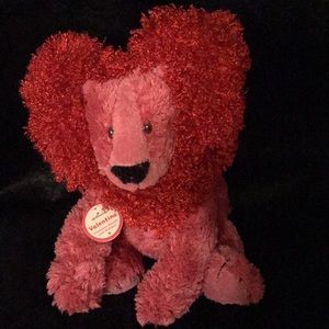 Hallmark Valentino 12" Plush Lion! New!